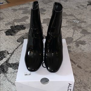Aldo Patent leather Aurella boots